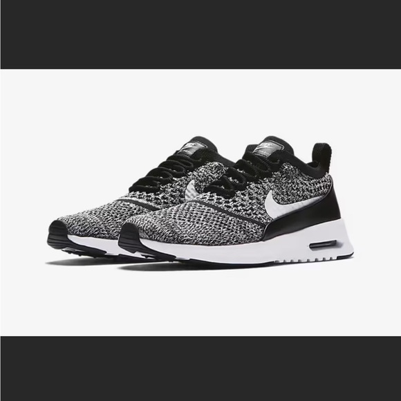 Nike Shoes - Nike Air Max Thea Ultra FK Athleisure Minimalist Sneakers Black White ‘Oreo’ 8.5